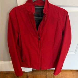 Prada Gore Tex Vibrant Red jacket
